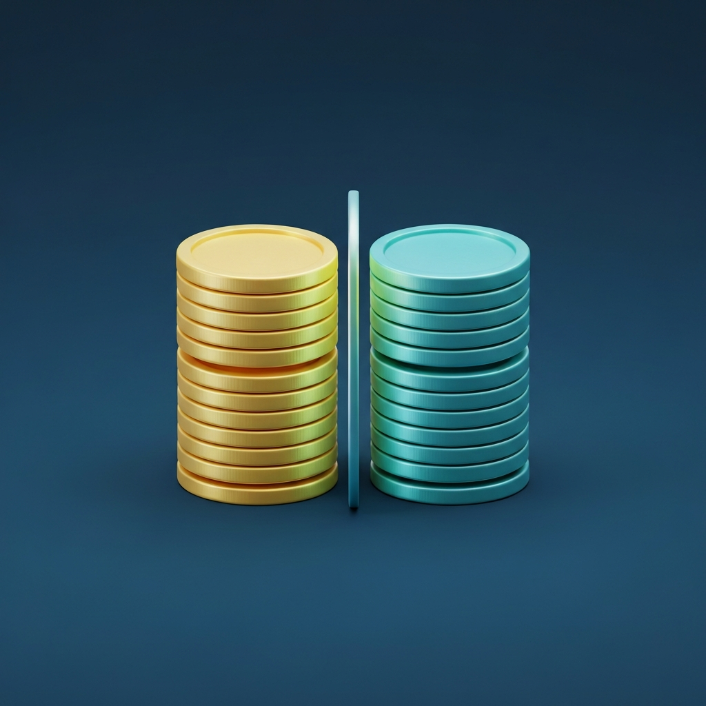 Gold Coins and Sweeps Coins split diagram for SweepShark bonus reading