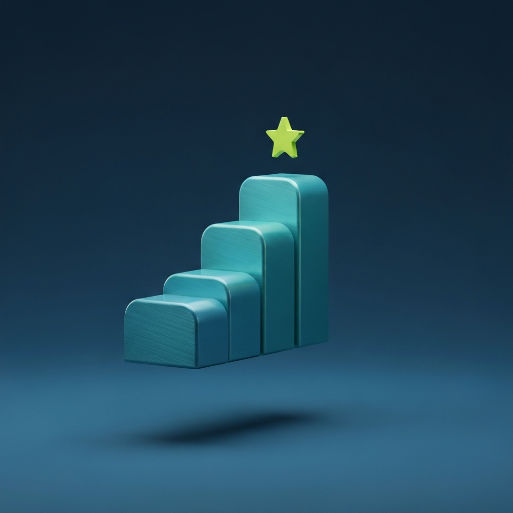 VIP status progress indicator icon for SweepShark loyalty tracking